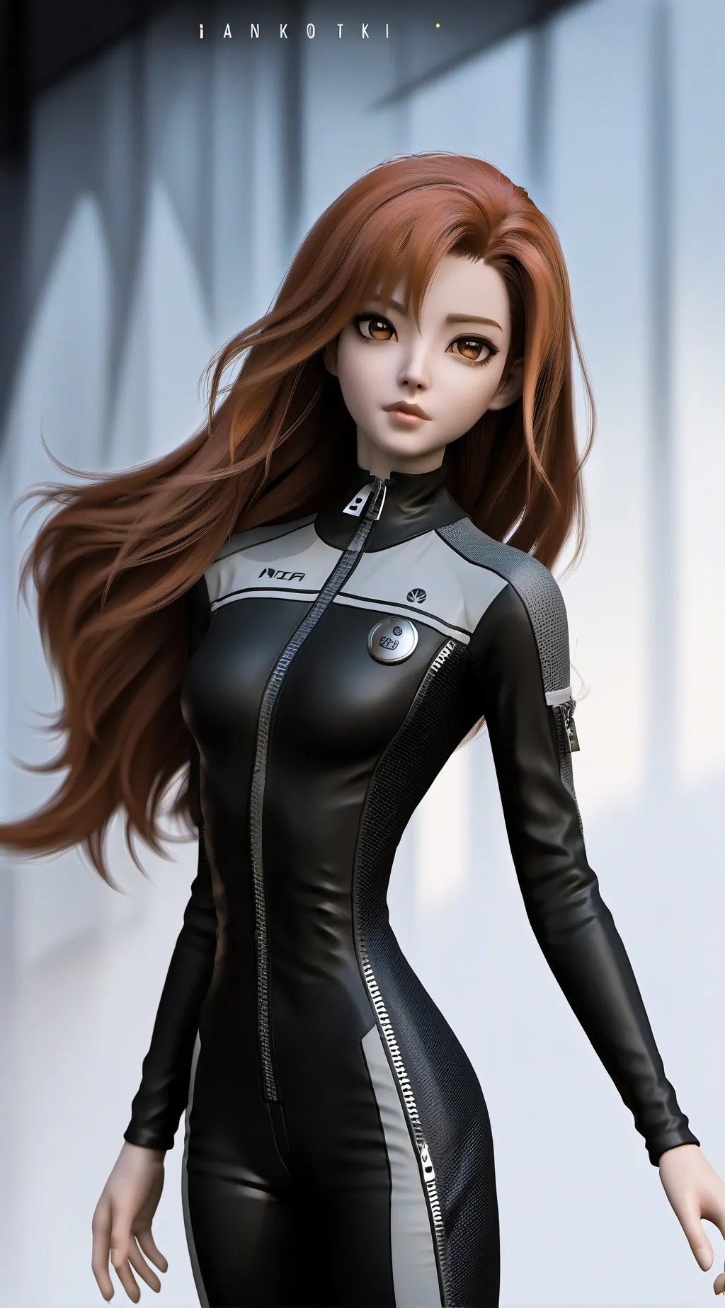 ai character: nami doll background