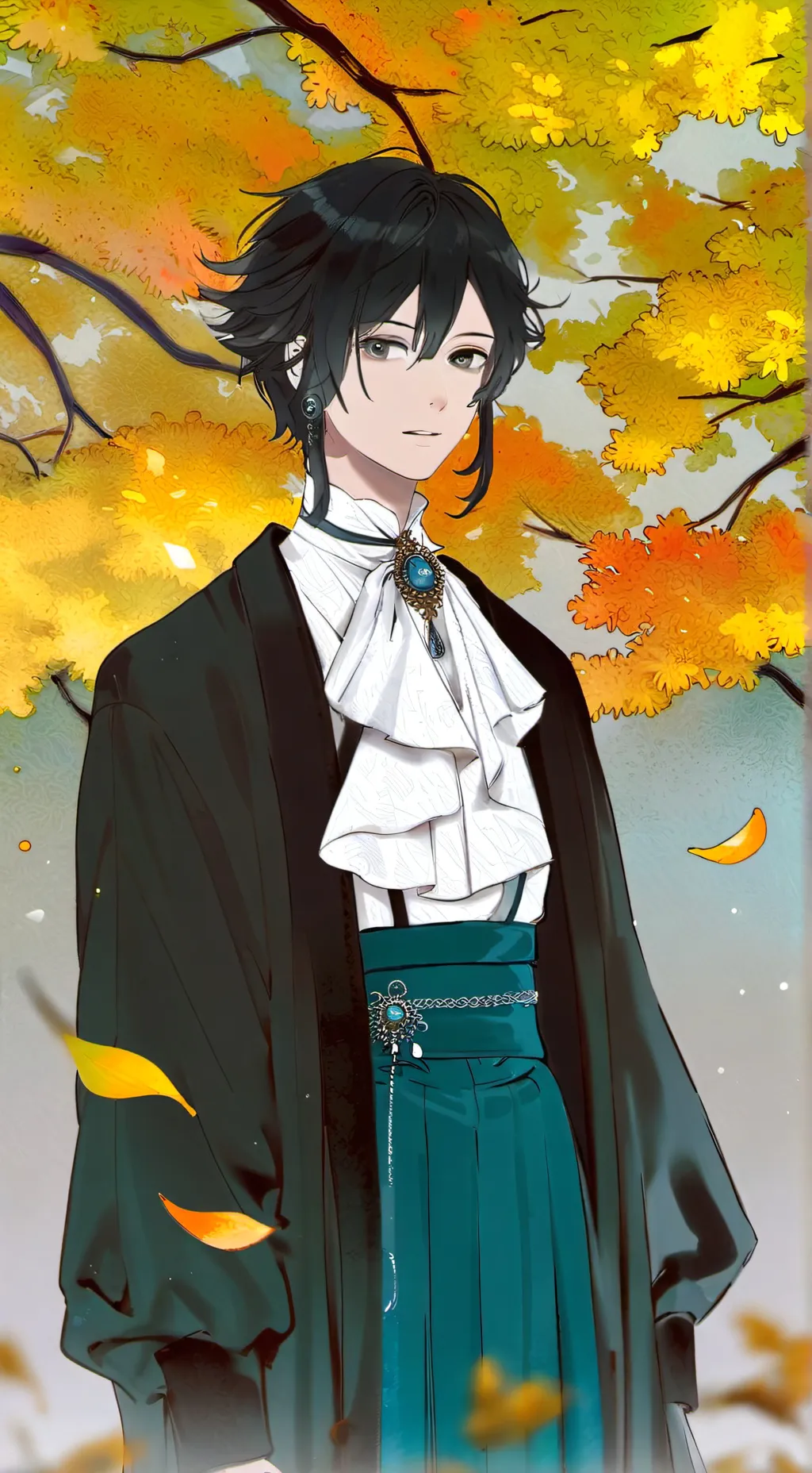 ai character: sukuna x megumi background