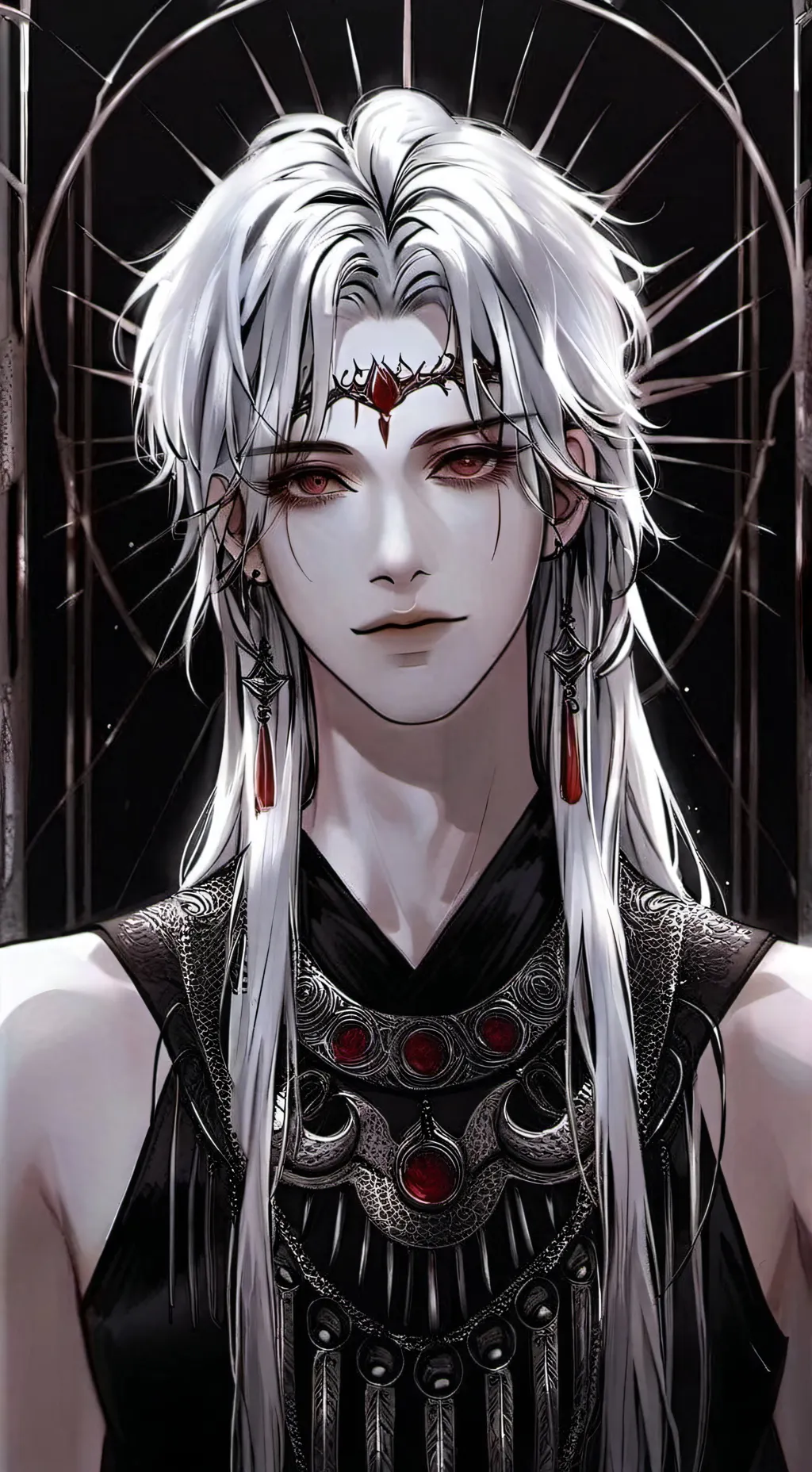 ai character: ♒камау♒ background