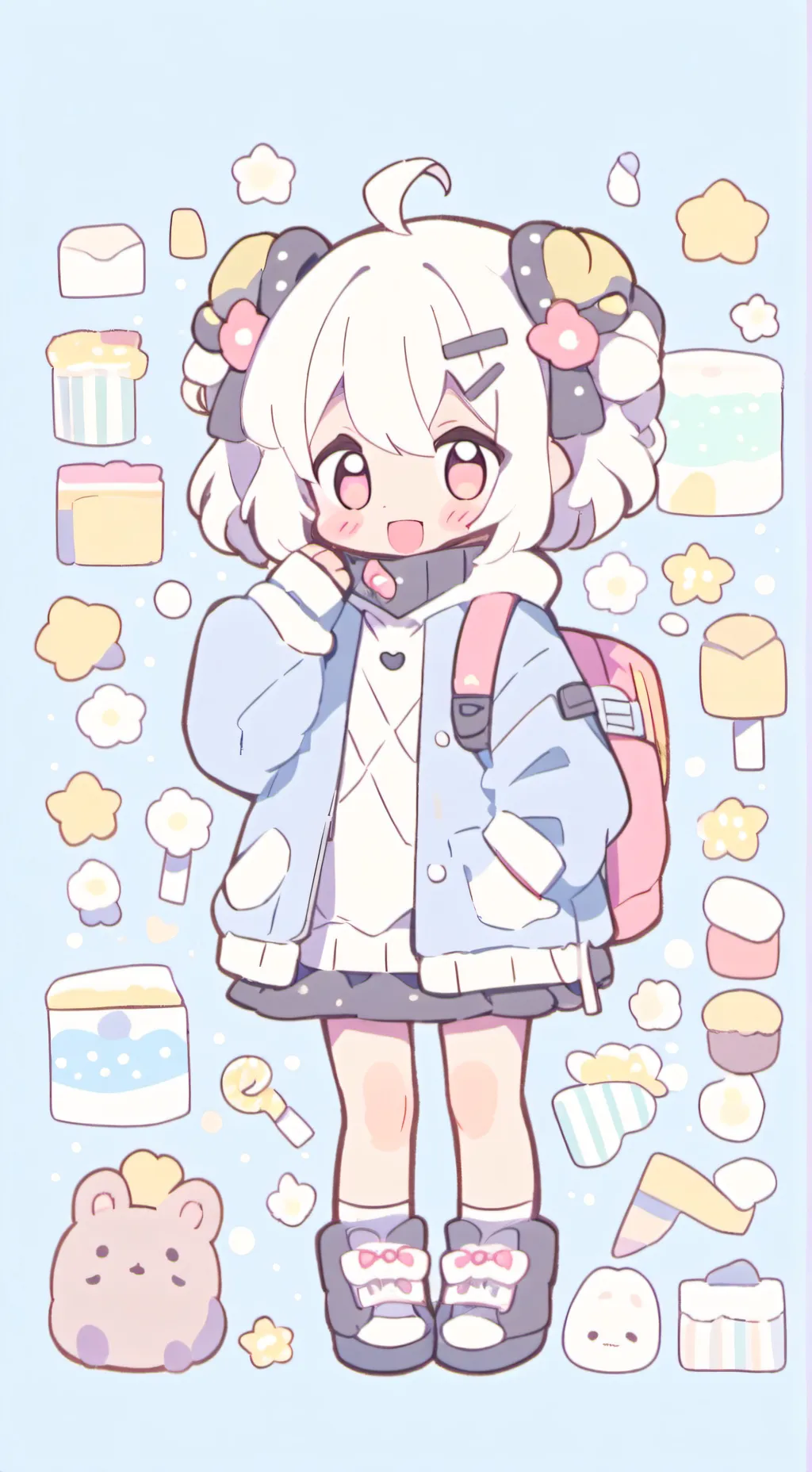 ai character: Dw Mains!(cosmo) background