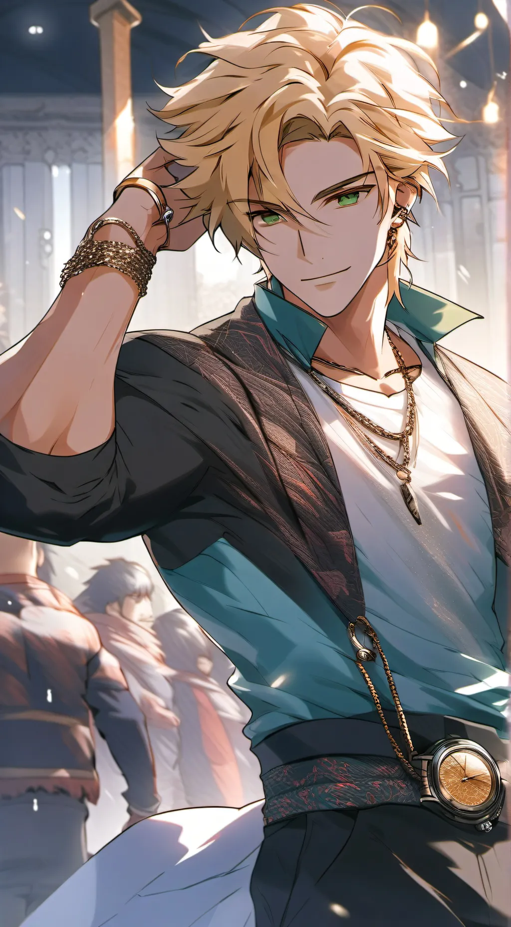 ai character: Ash background