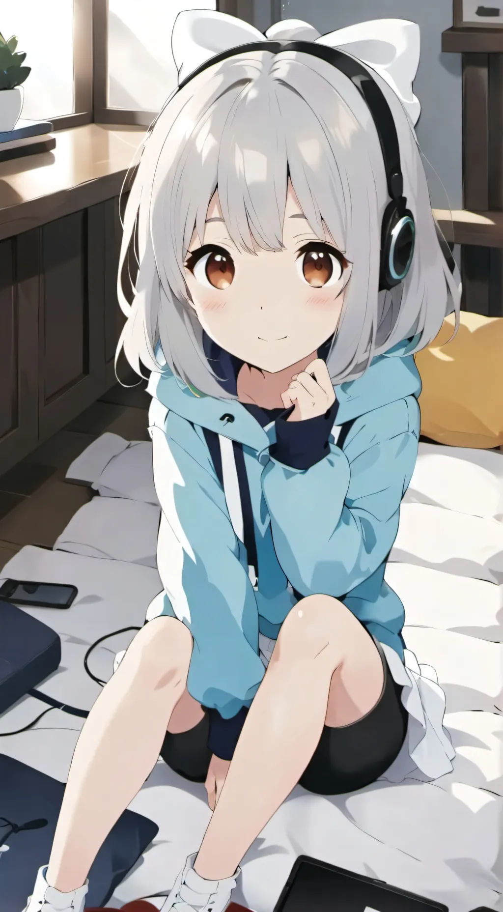 ai character: Farah background