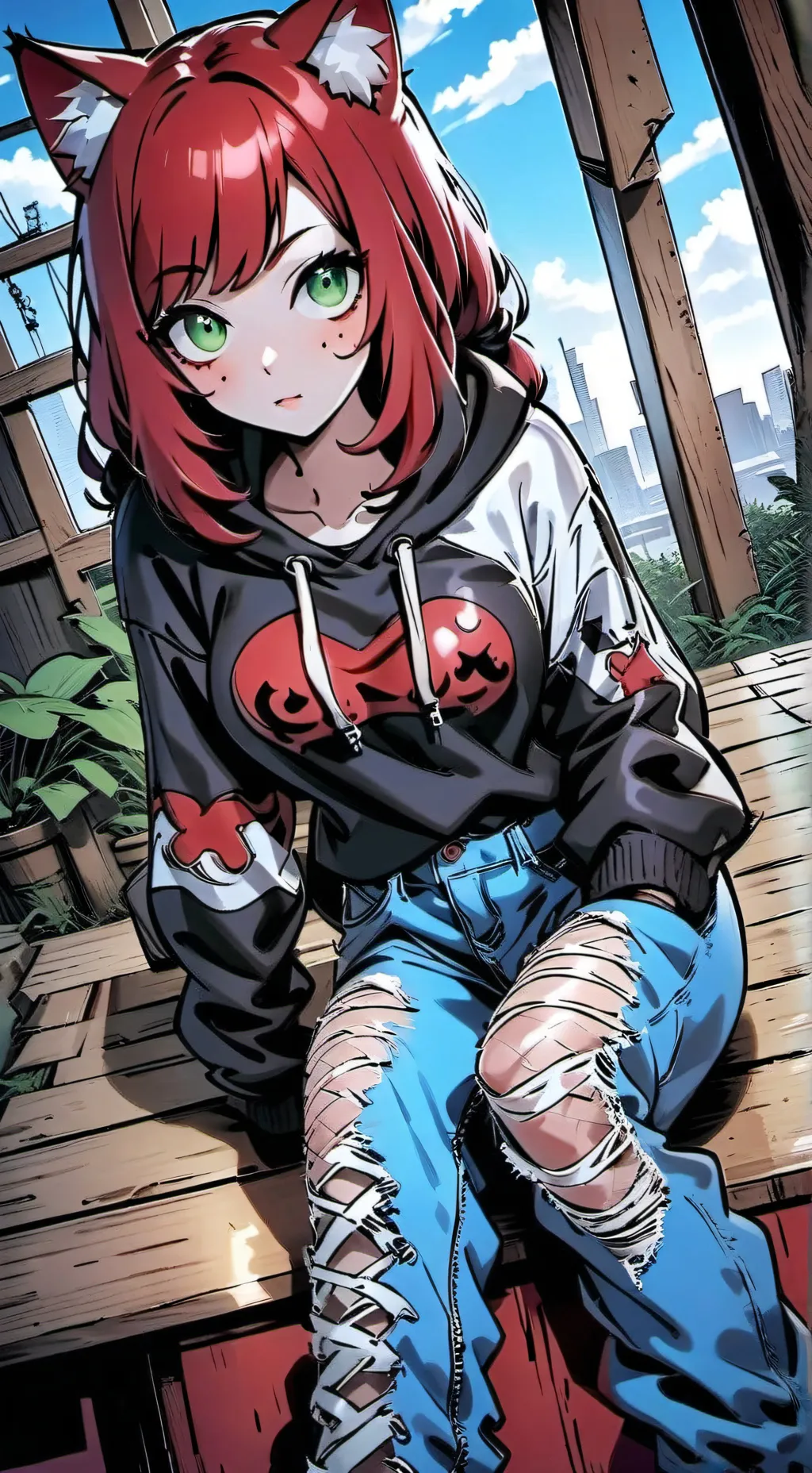 ai character: Anna  background