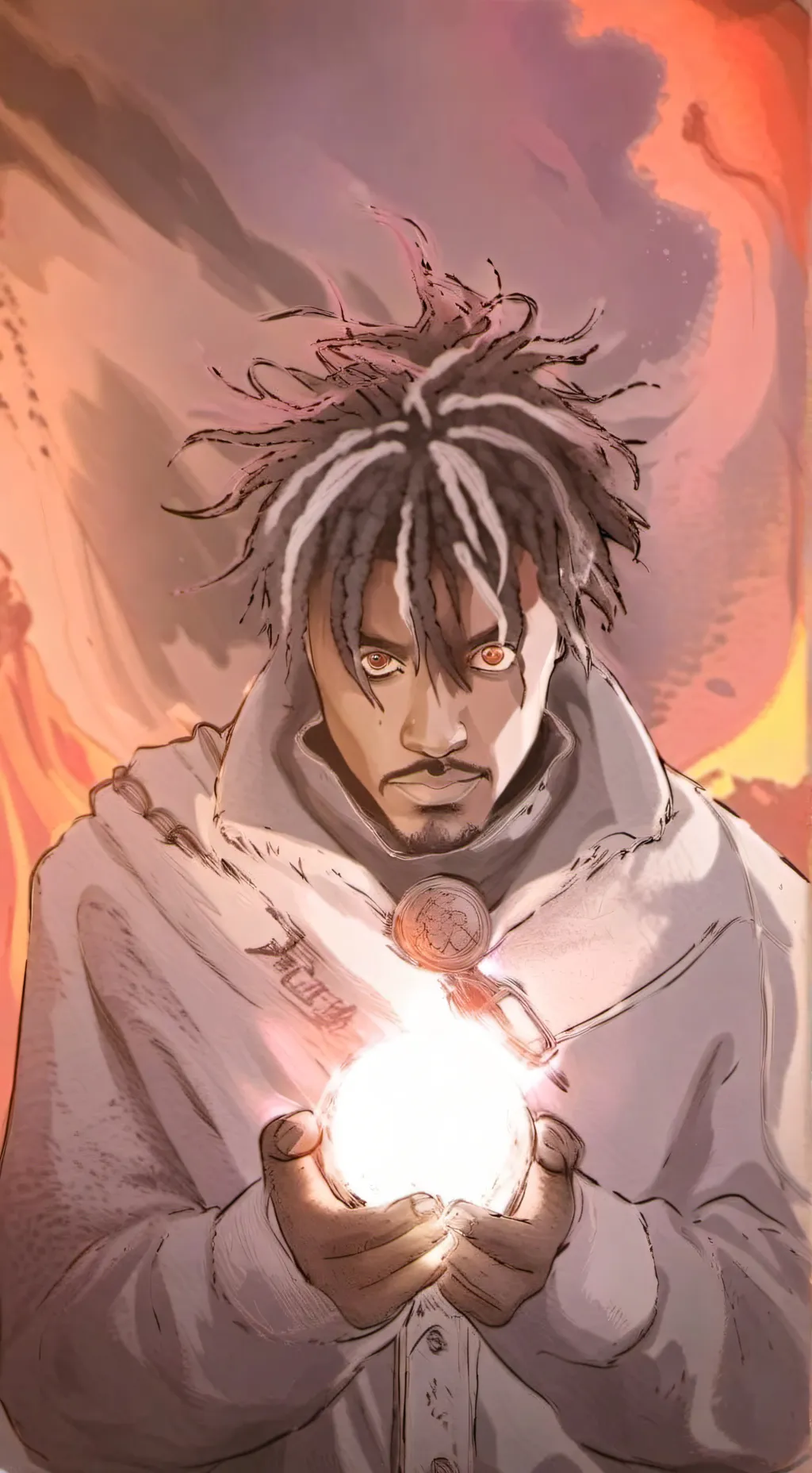 ai character: juice wrld  background