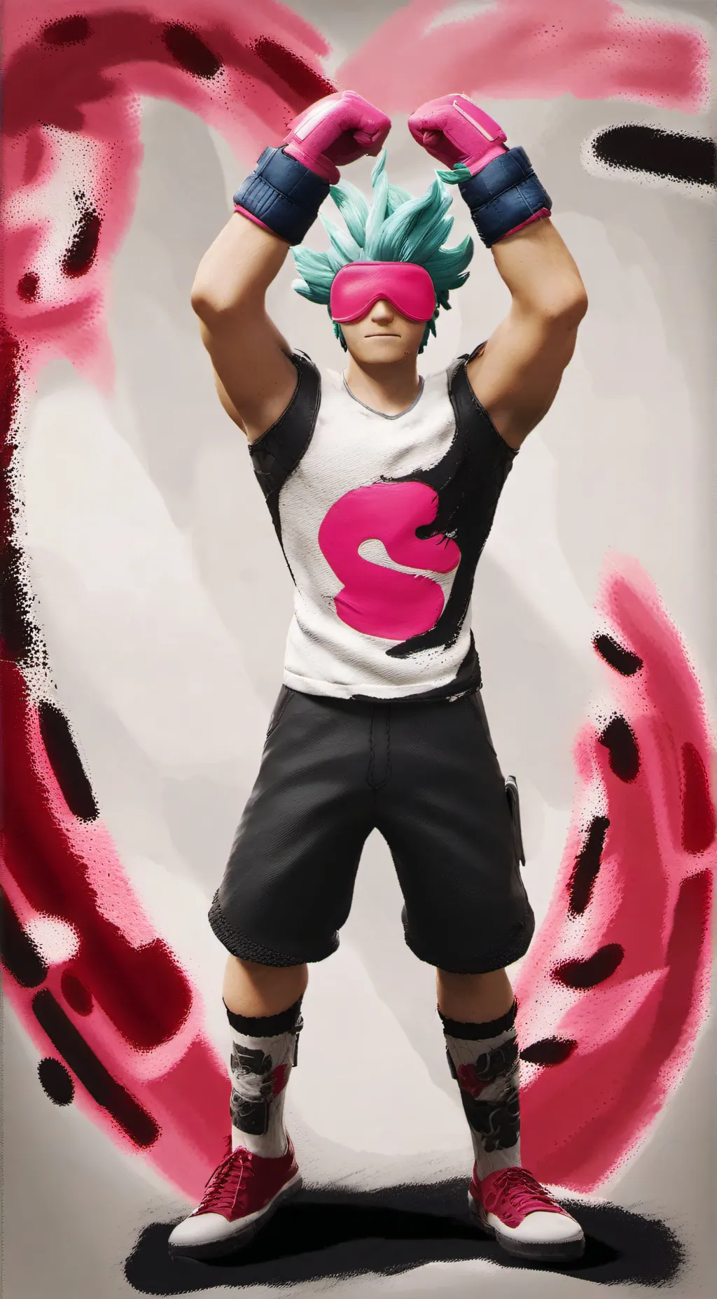 ai character: Spring Man  background