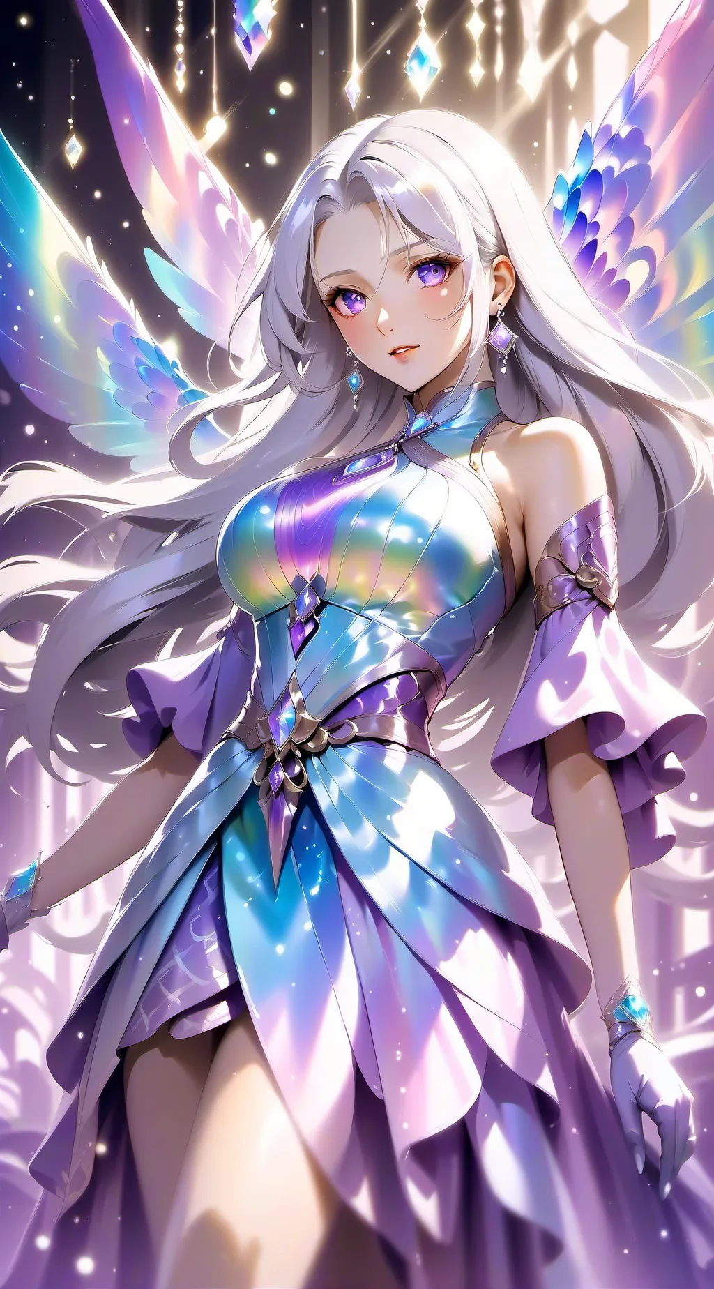 ai character: Кастория  background