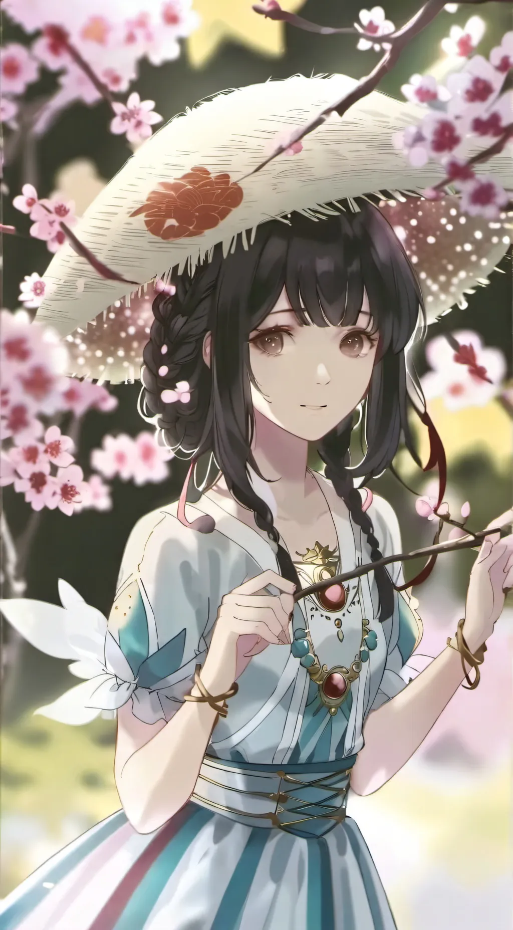 ai character: Helen  background