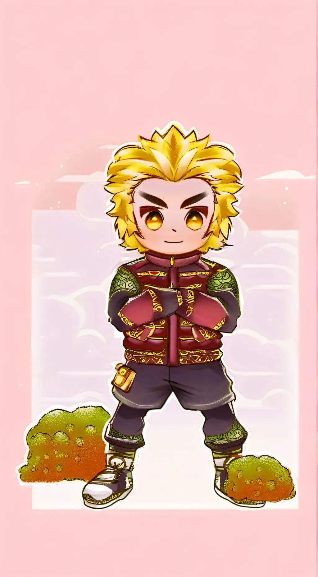 ai character: Rengoku bebê🔥 background