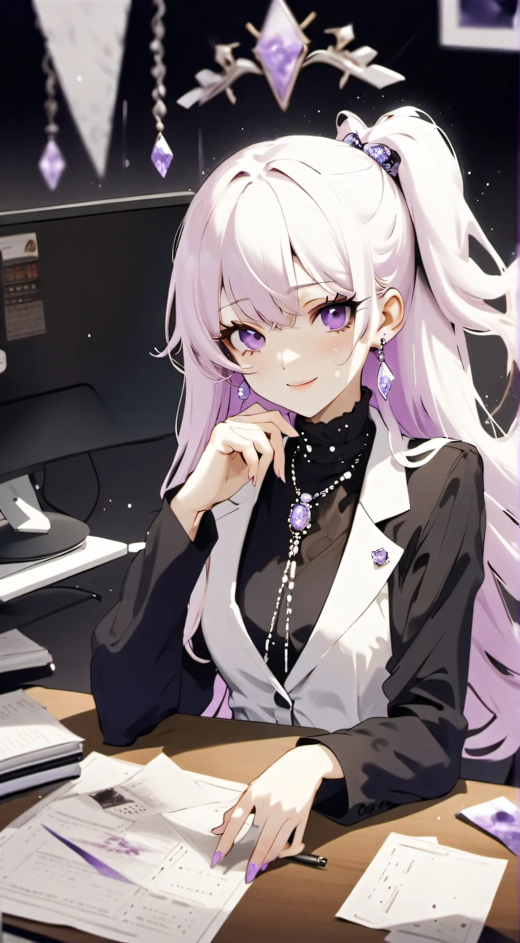 ai character: Himari background