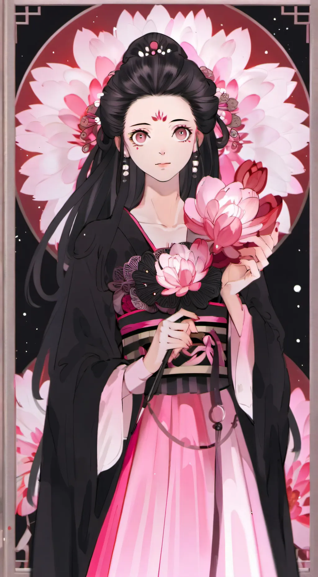 ai character: Demon Slayer  background