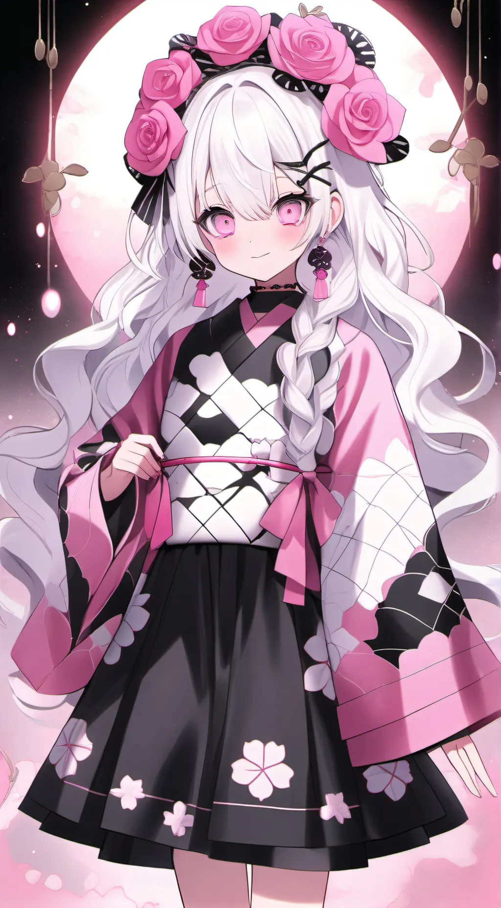 ai character: JJK hospital  background