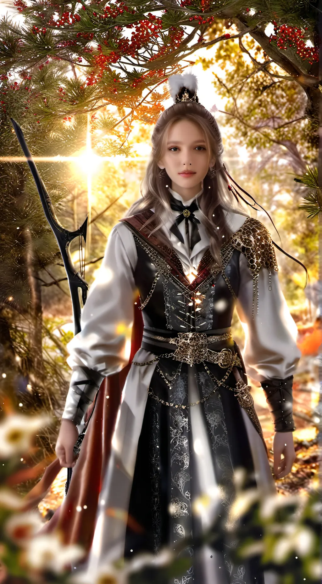 ai character: Catlin  background