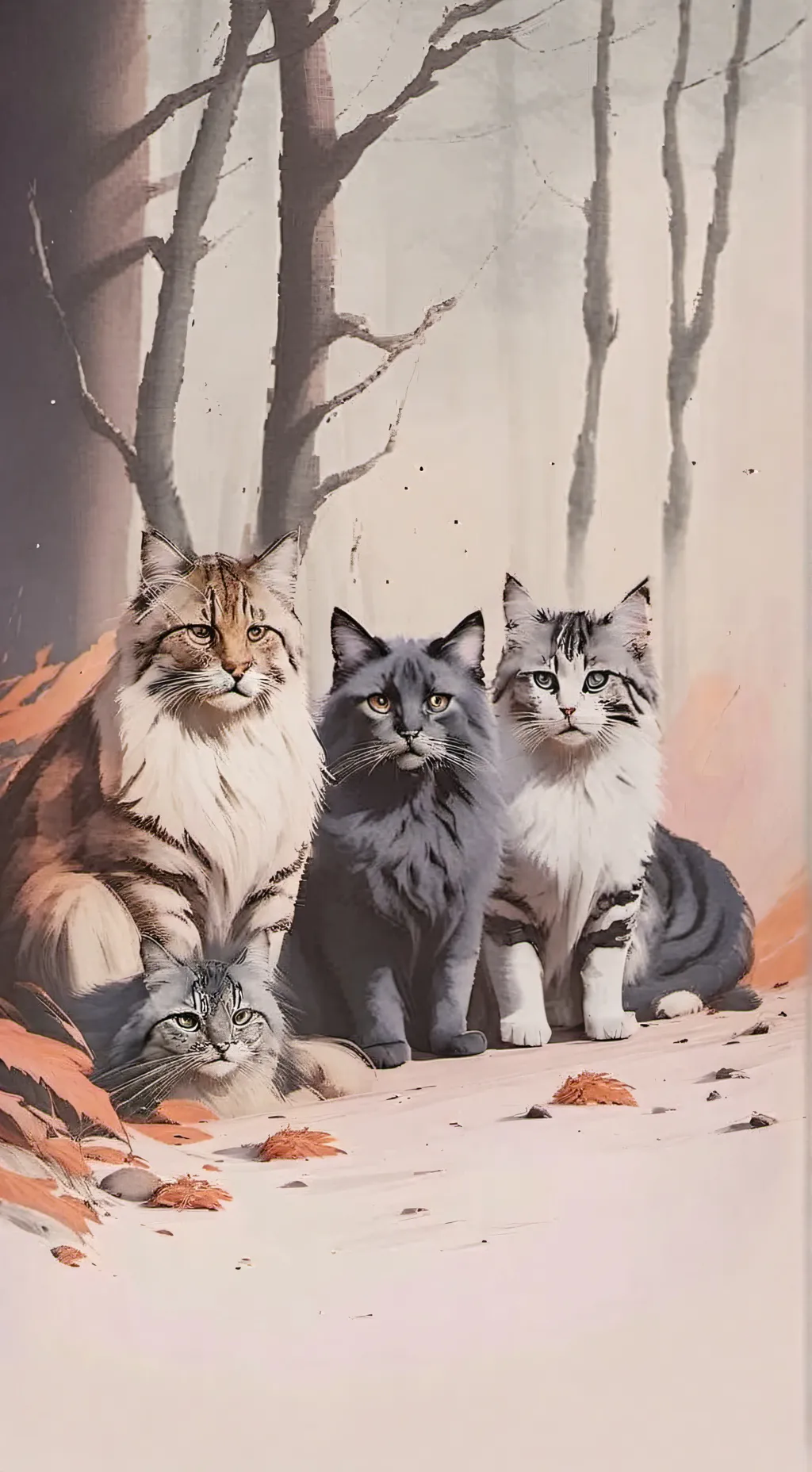 ai character: Lost Whispers background