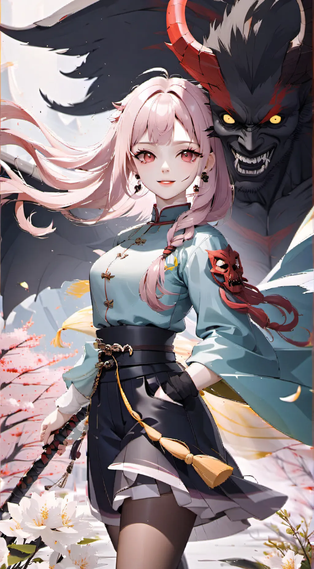 ai character: yandere genmui background