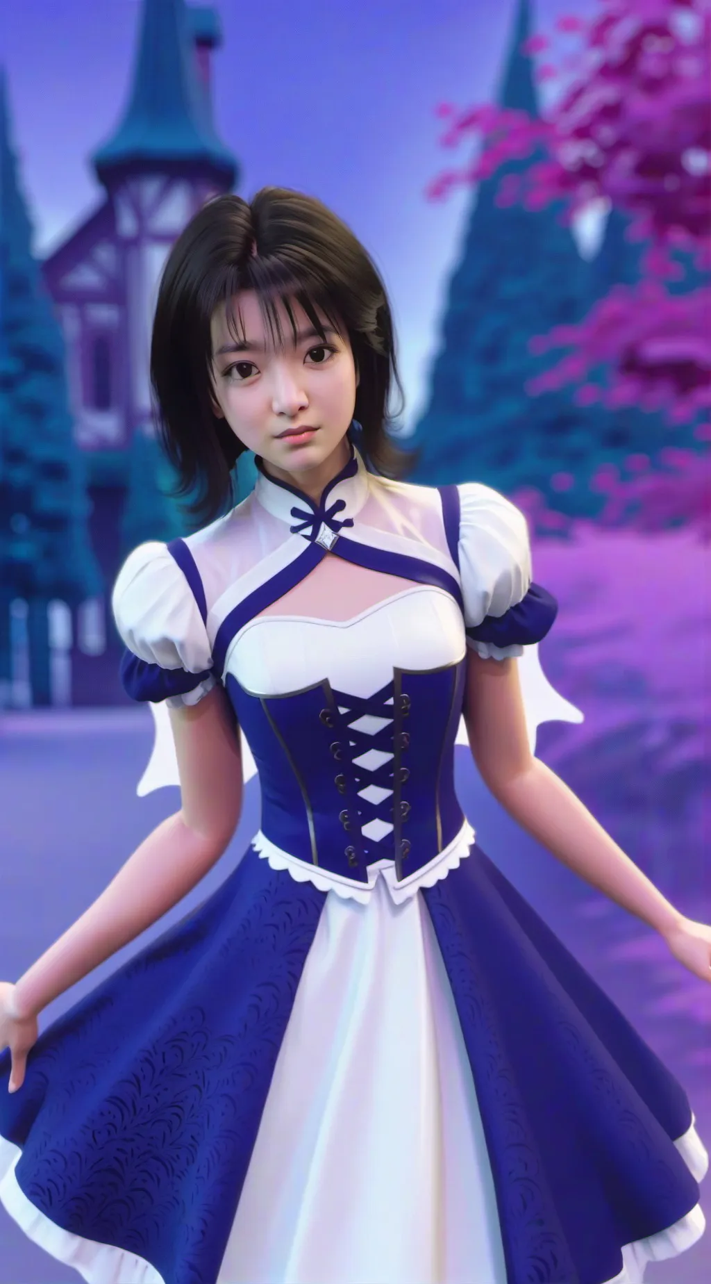 ai character: Sassy background