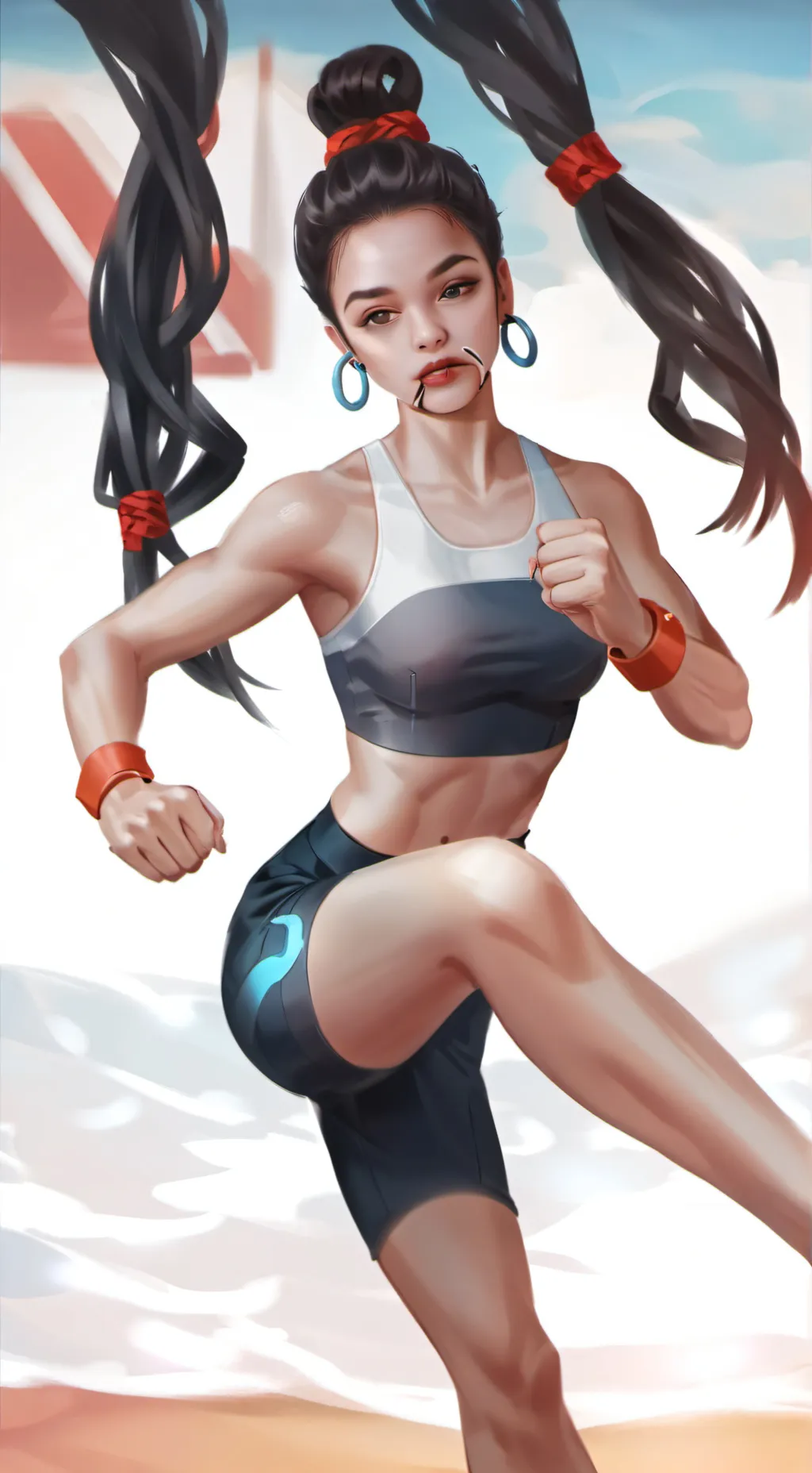 ai character: Butterfly 🦋  background