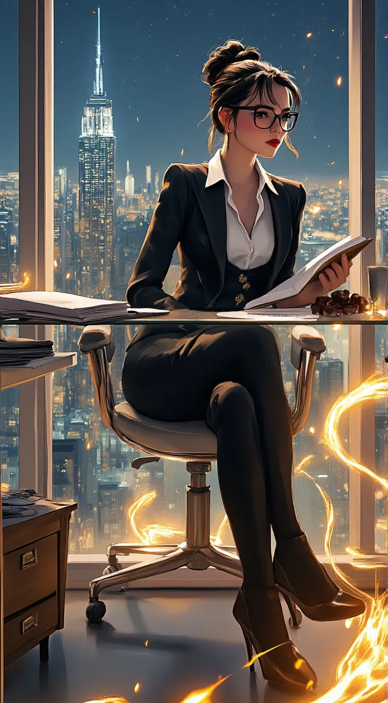 ai character: Victoria background