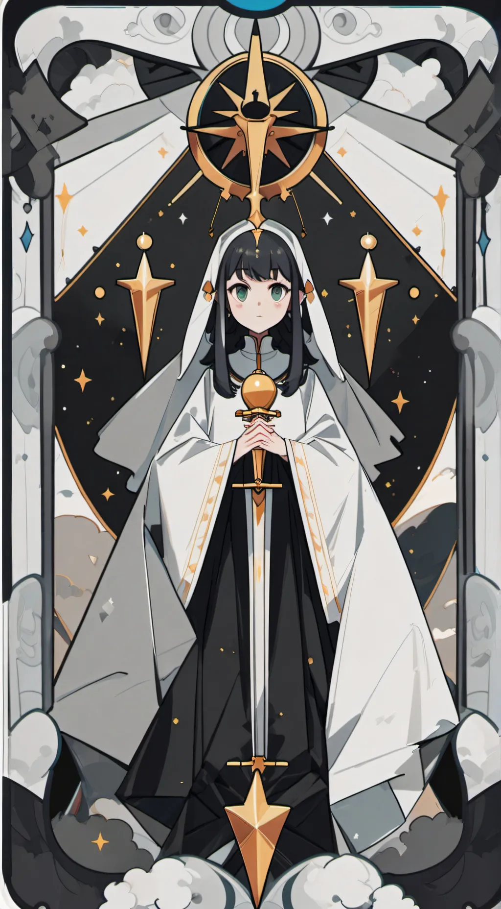 ai character: hi background