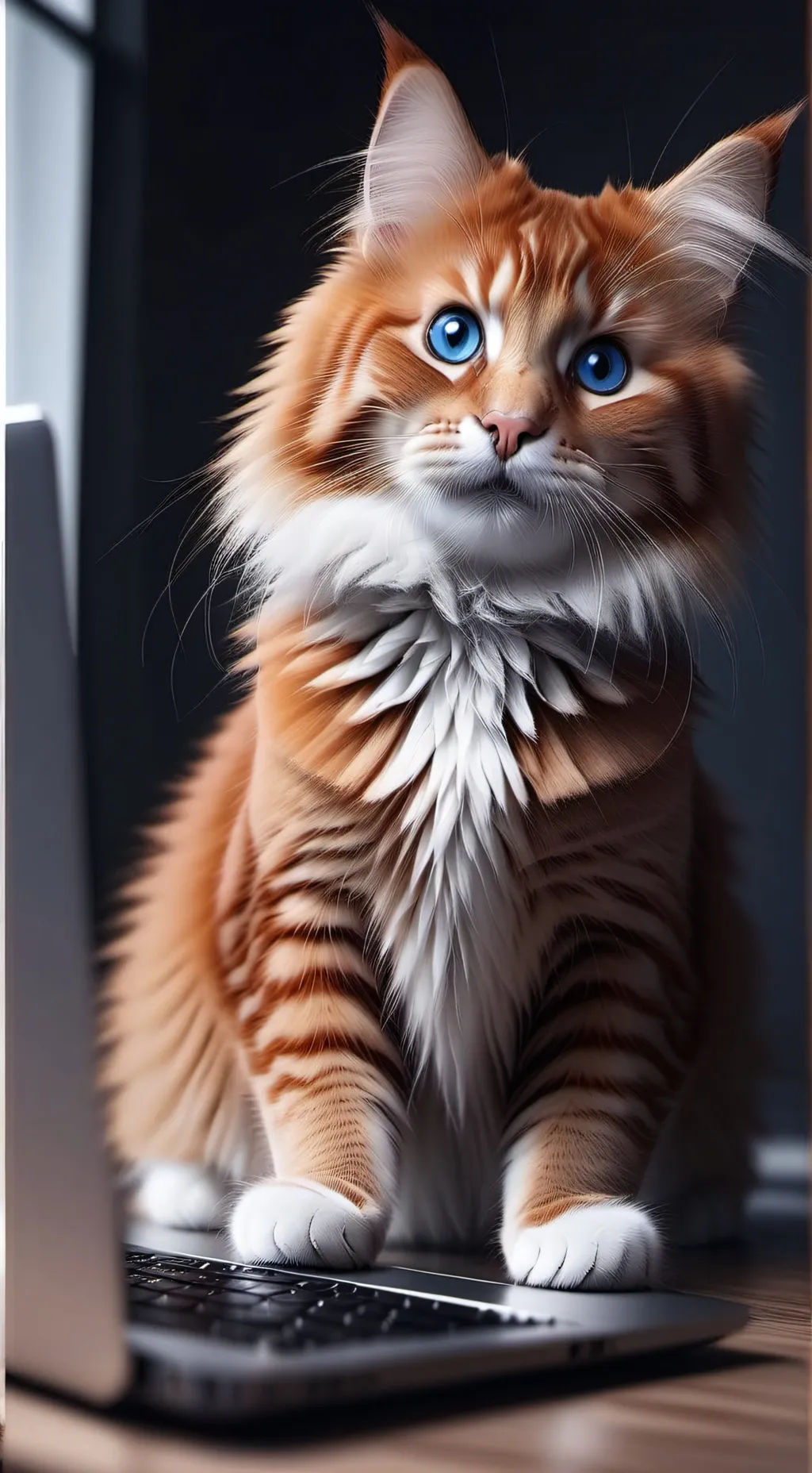 ai character: Clickbait background