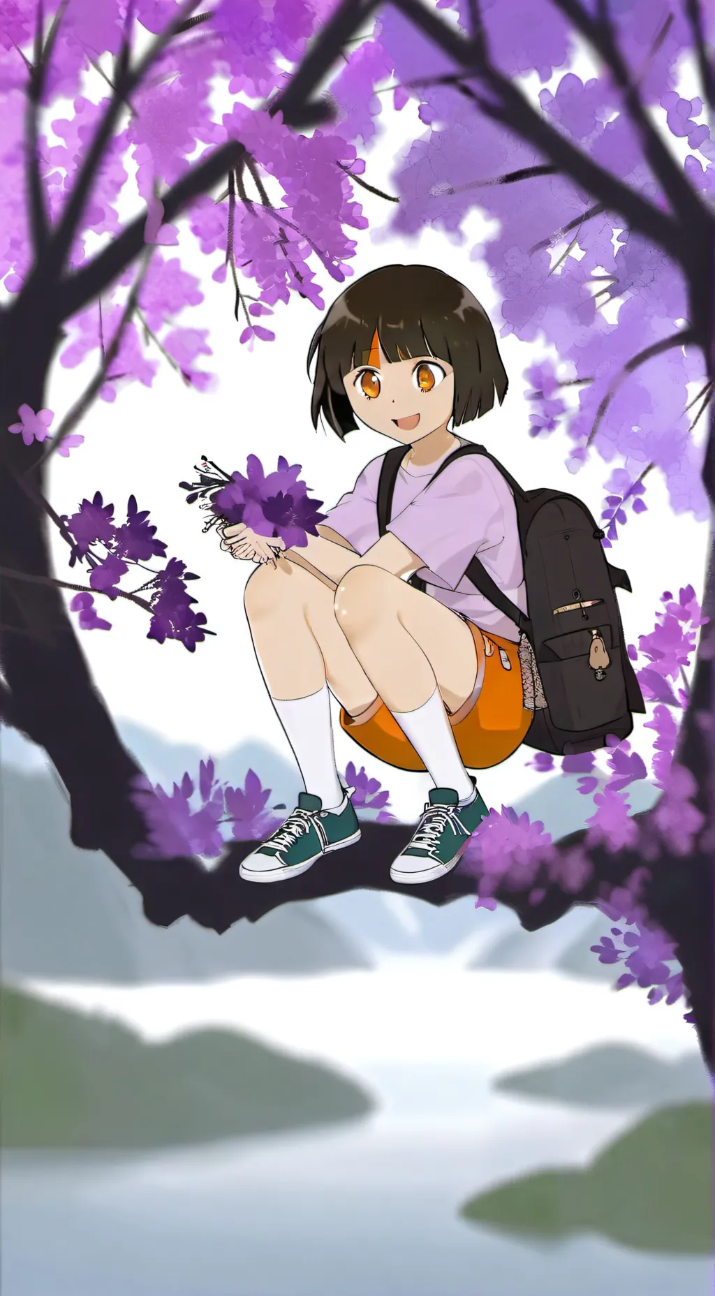 ai character: Dora meets Amanda background