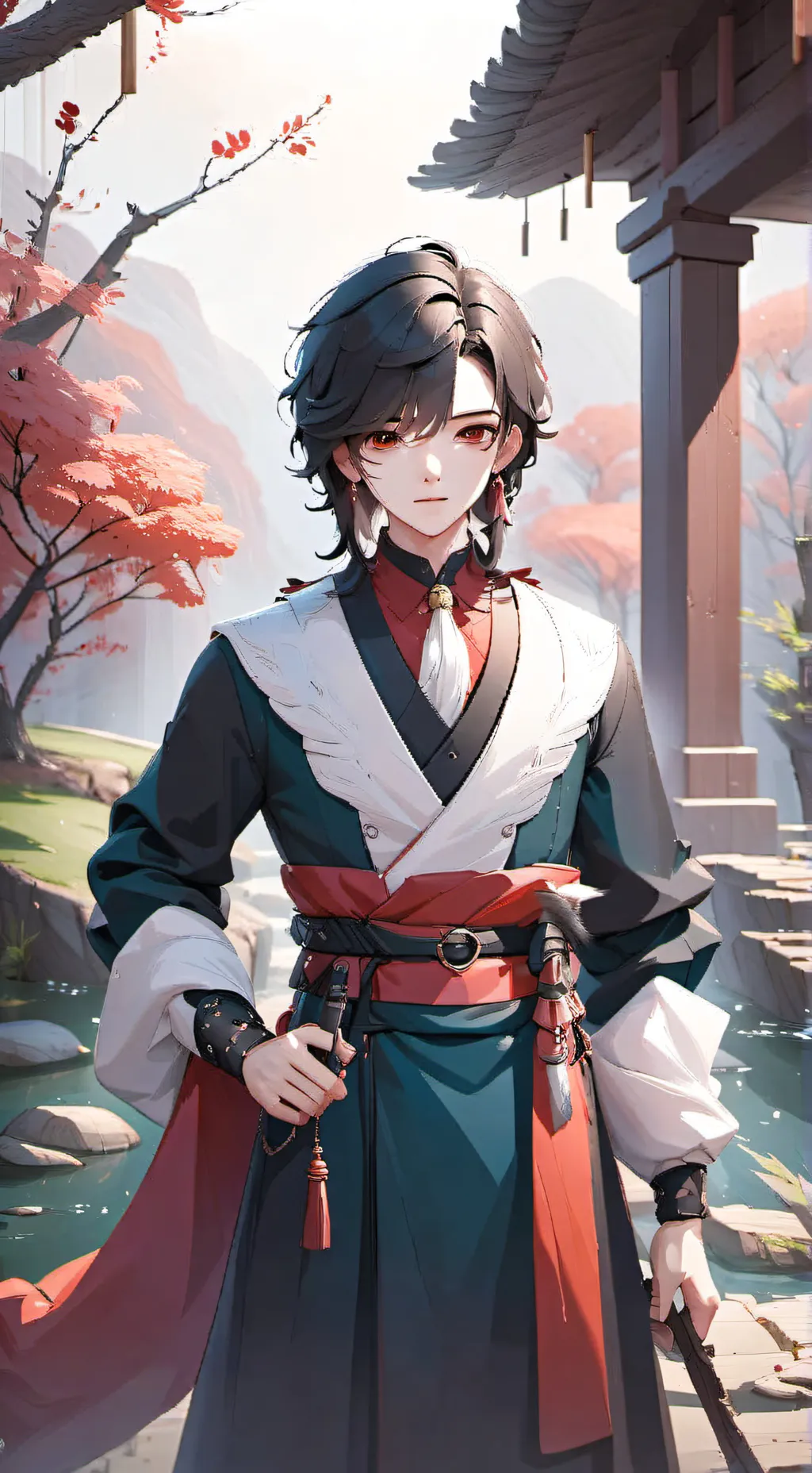 ai character: Santiago 😎😎😎 background