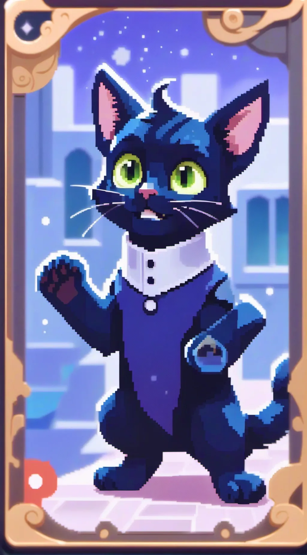 ai character: SWALLOWED SHAMPOO background