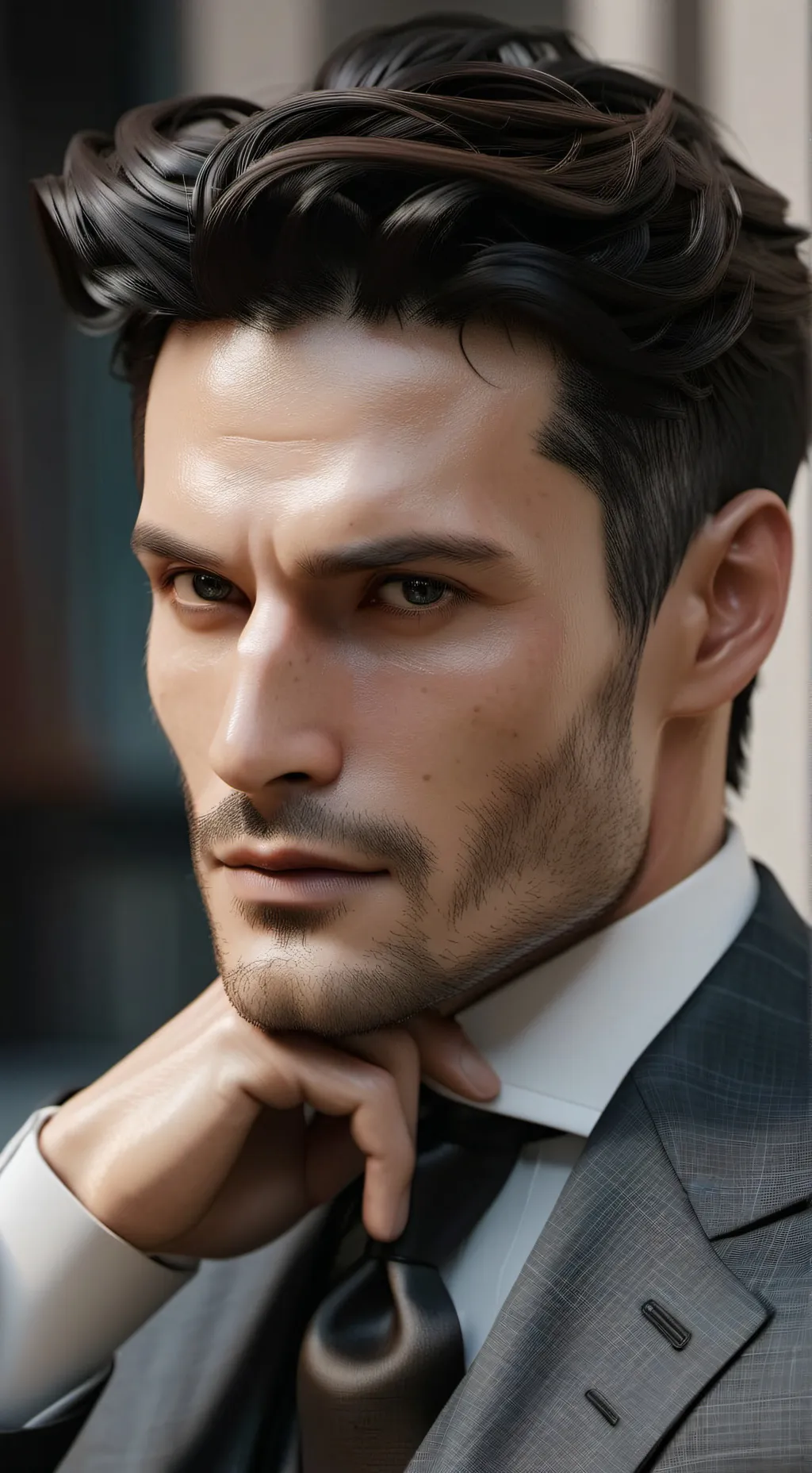 ai character: Veron background