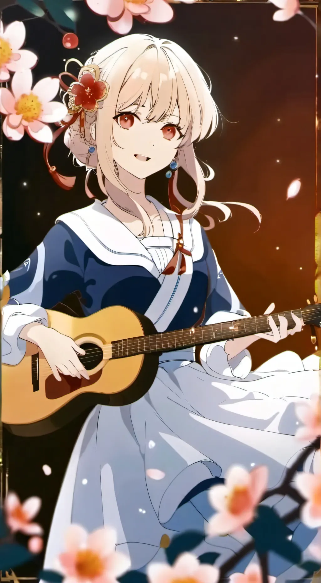 ai character: lea background