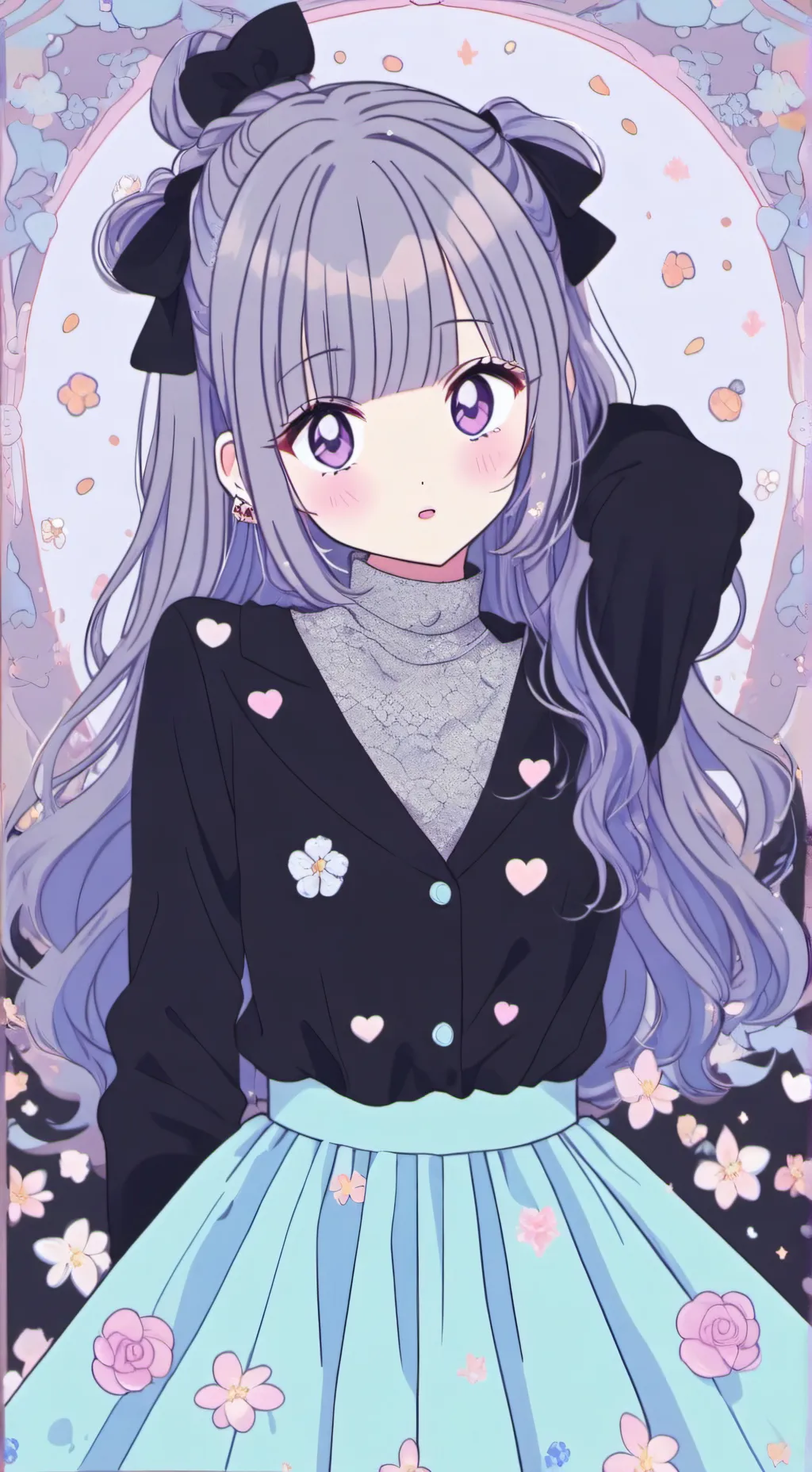 ai character: ☆•Mal•☆ background