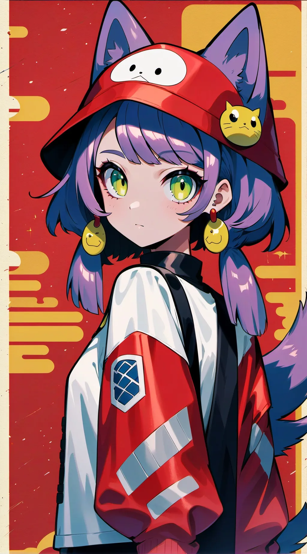 ai character: Mika  background