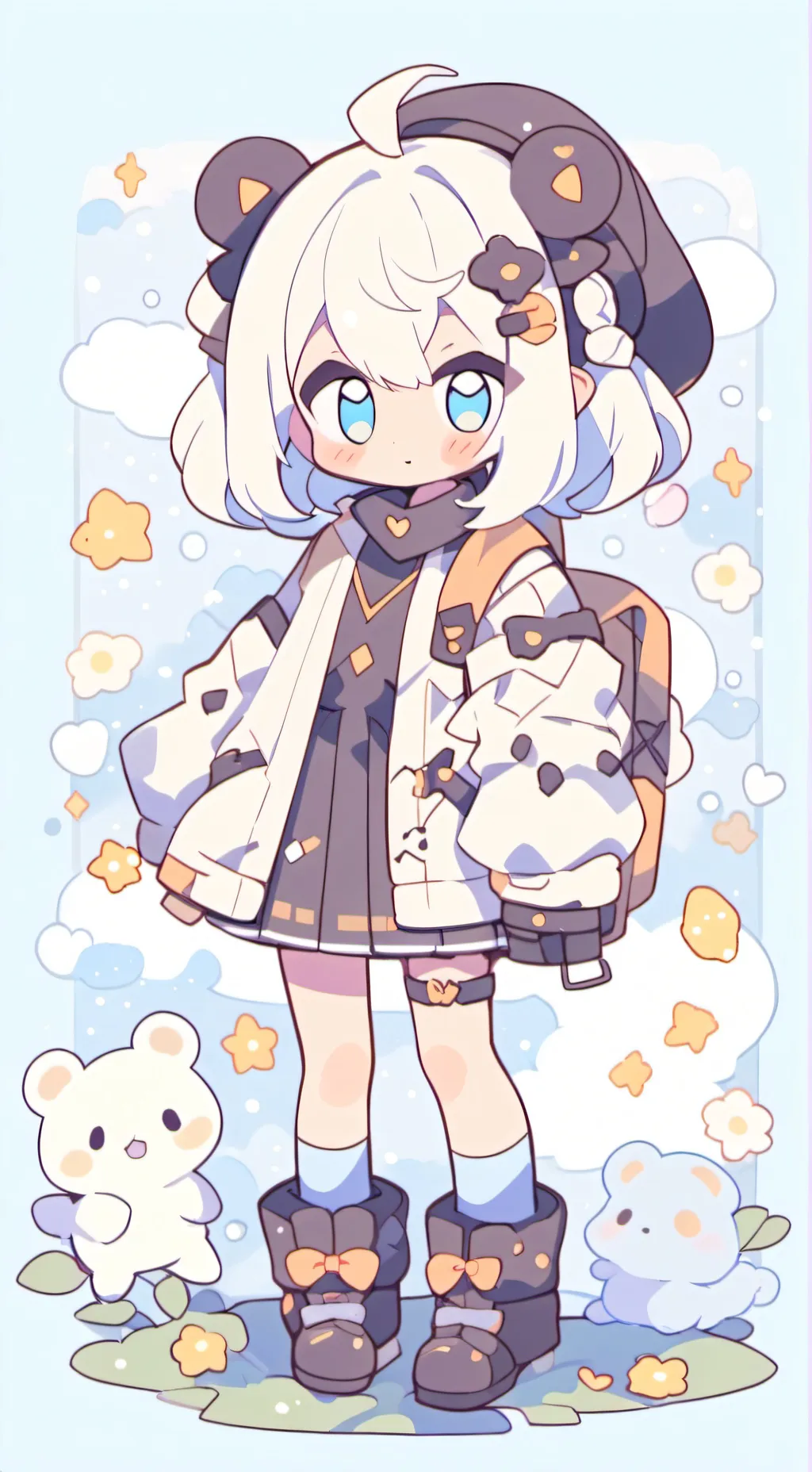 ai character: Cyn background