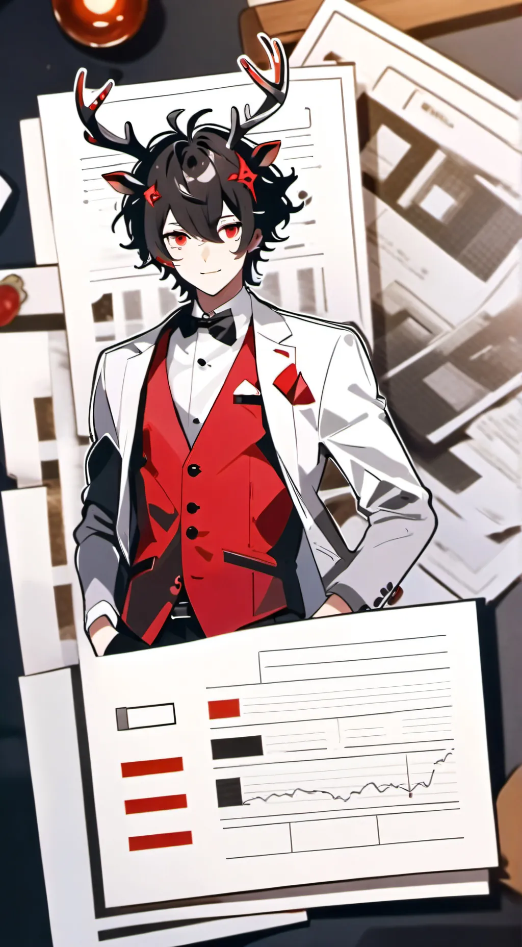 ai character: you summon alastor background