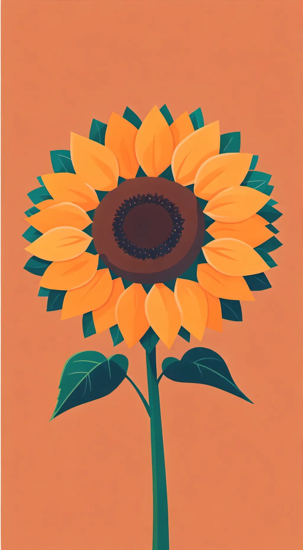 ai character: Sunflower pvz background