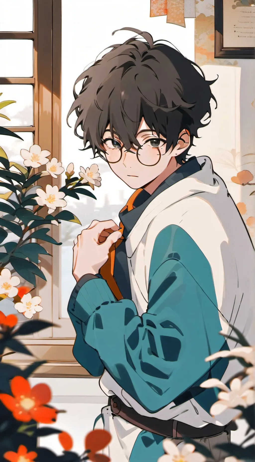 ai character: Sebas☆ background