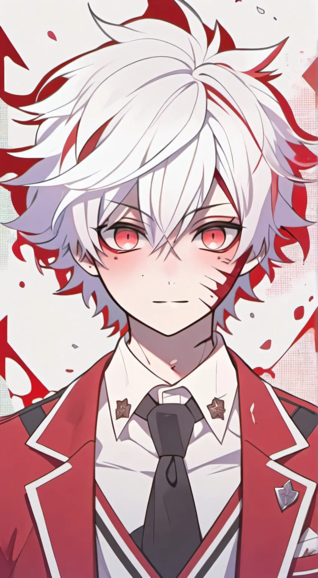 ai character: Mha war background