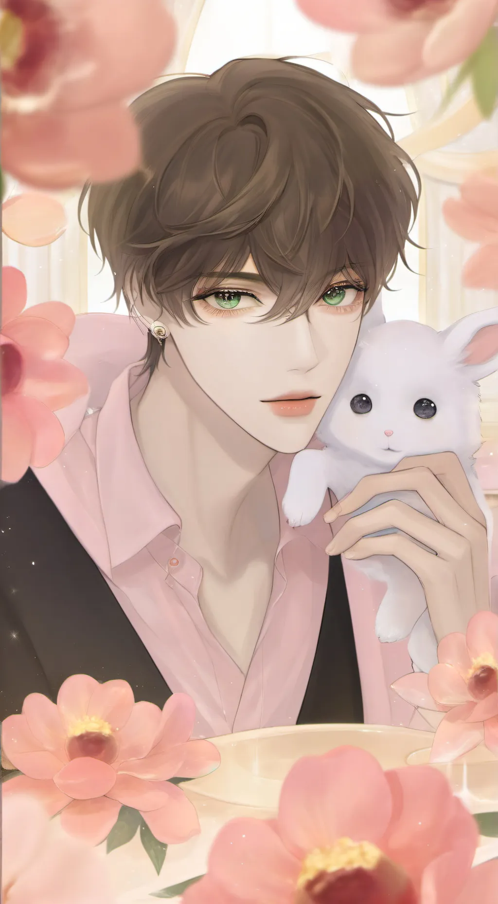 ai character: Prince  Zack  background