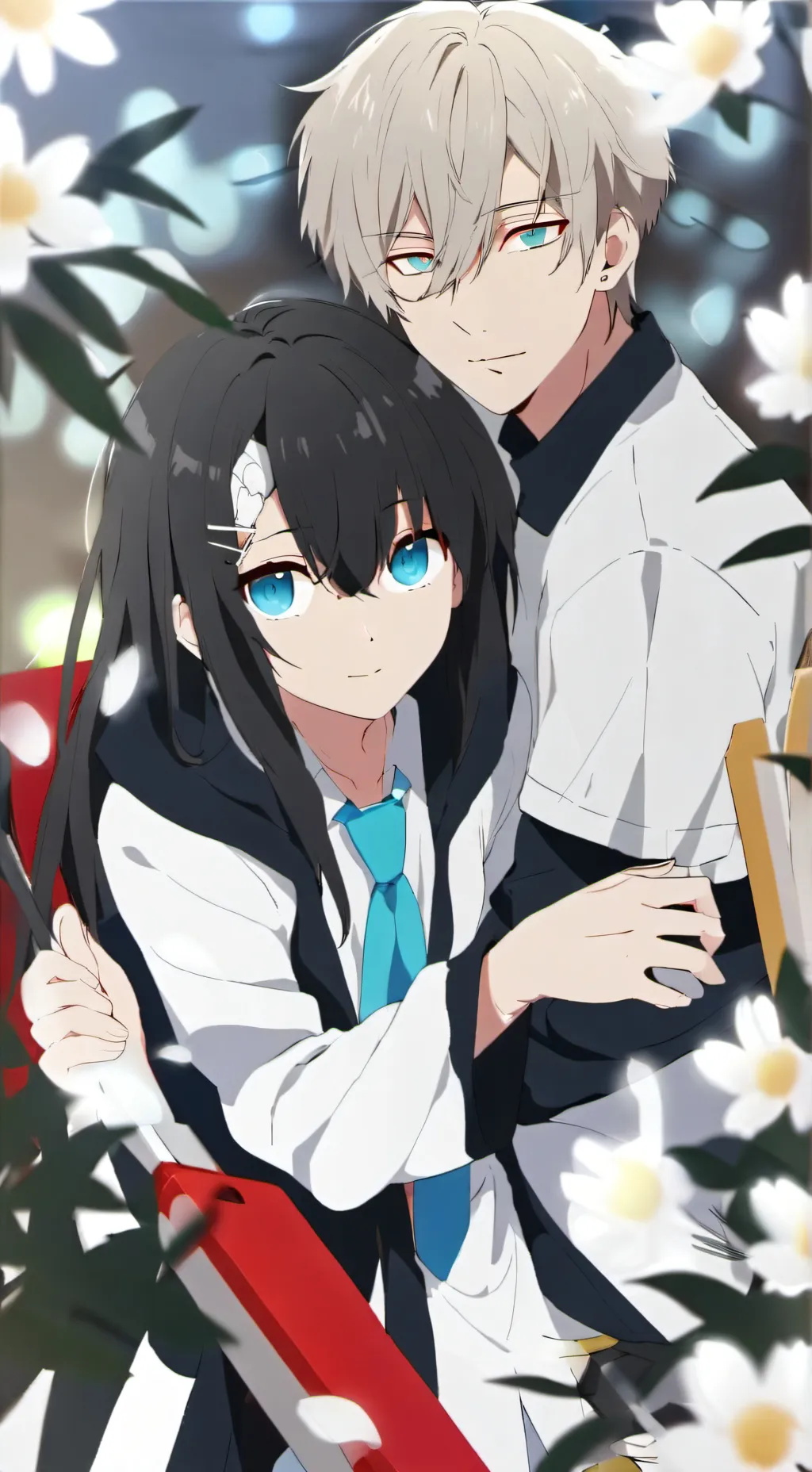 ai character: ash and you  background