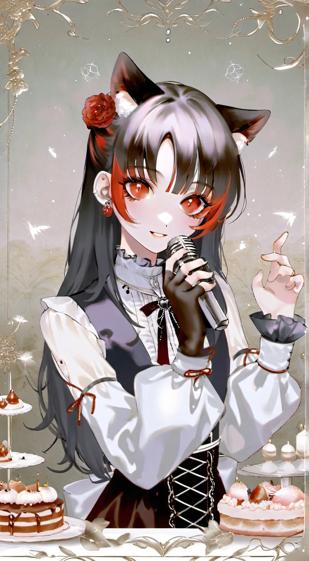 ai character: Vie scolaire background