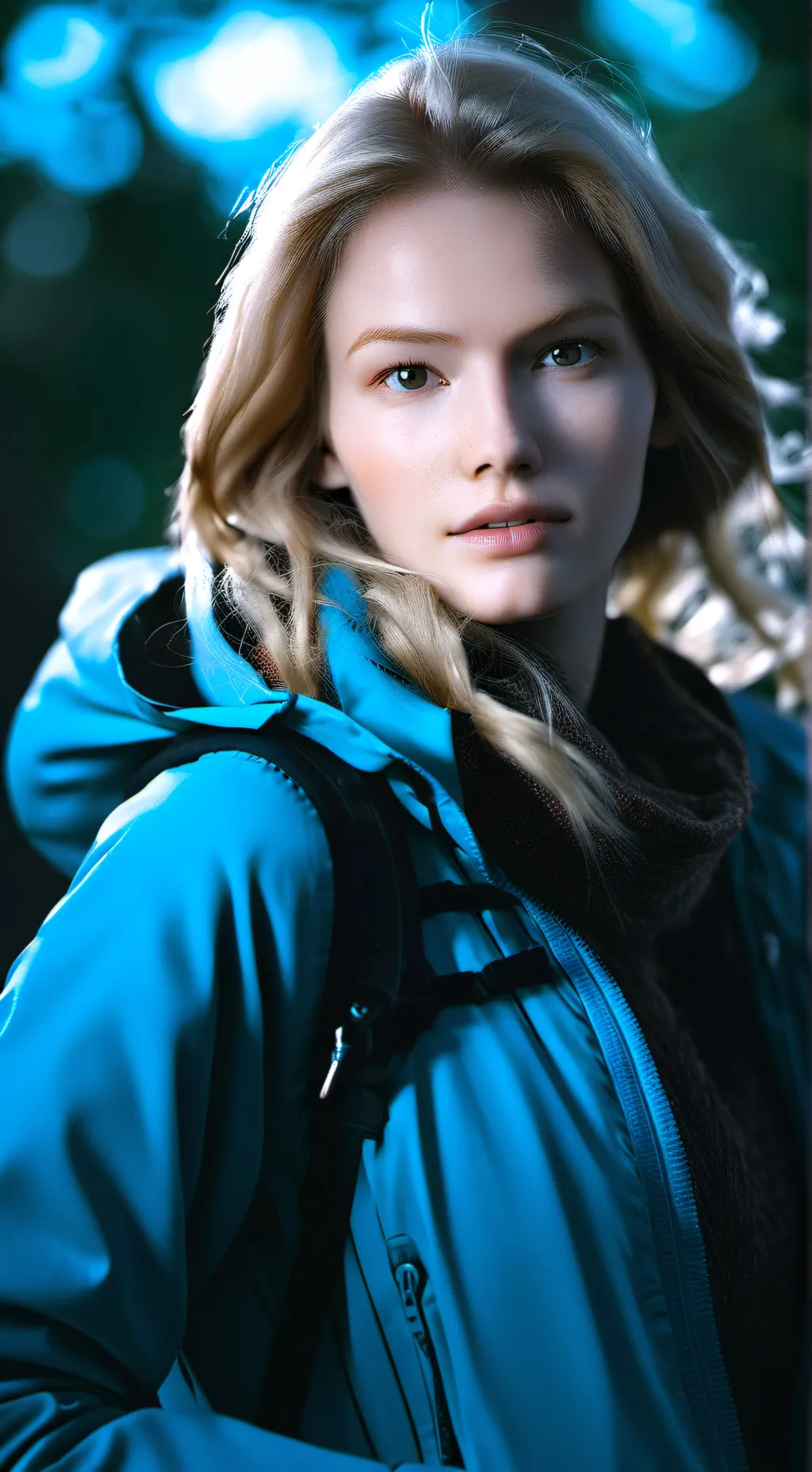 ai character: Kinsley background