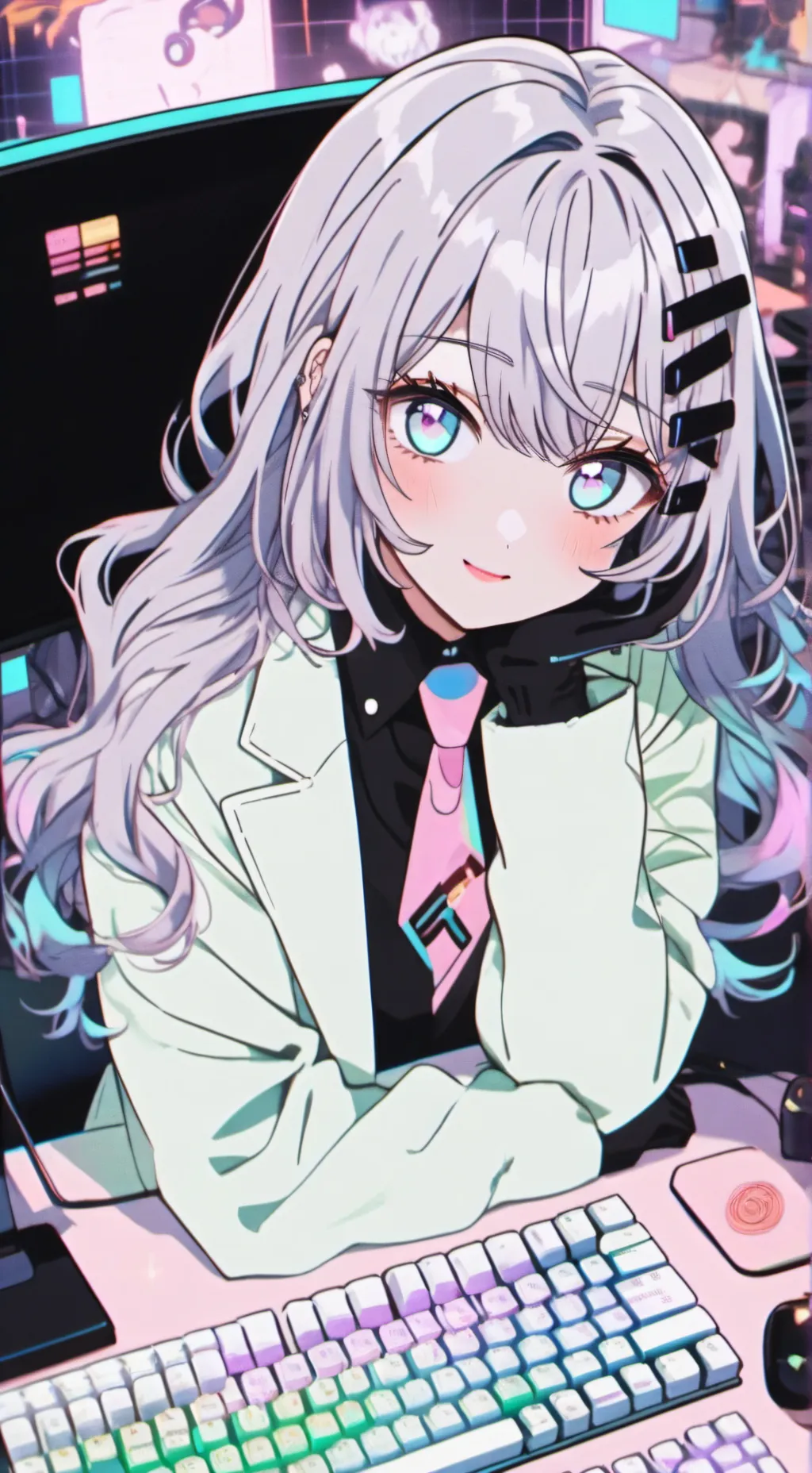 ai character: Mika background