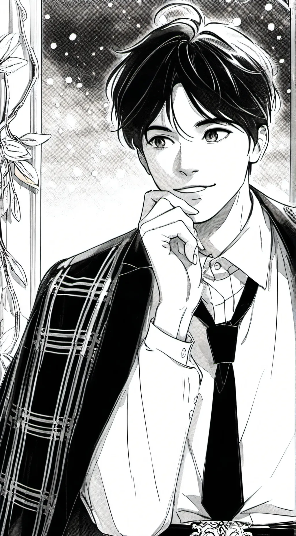 ai character: Gin Rubelia background