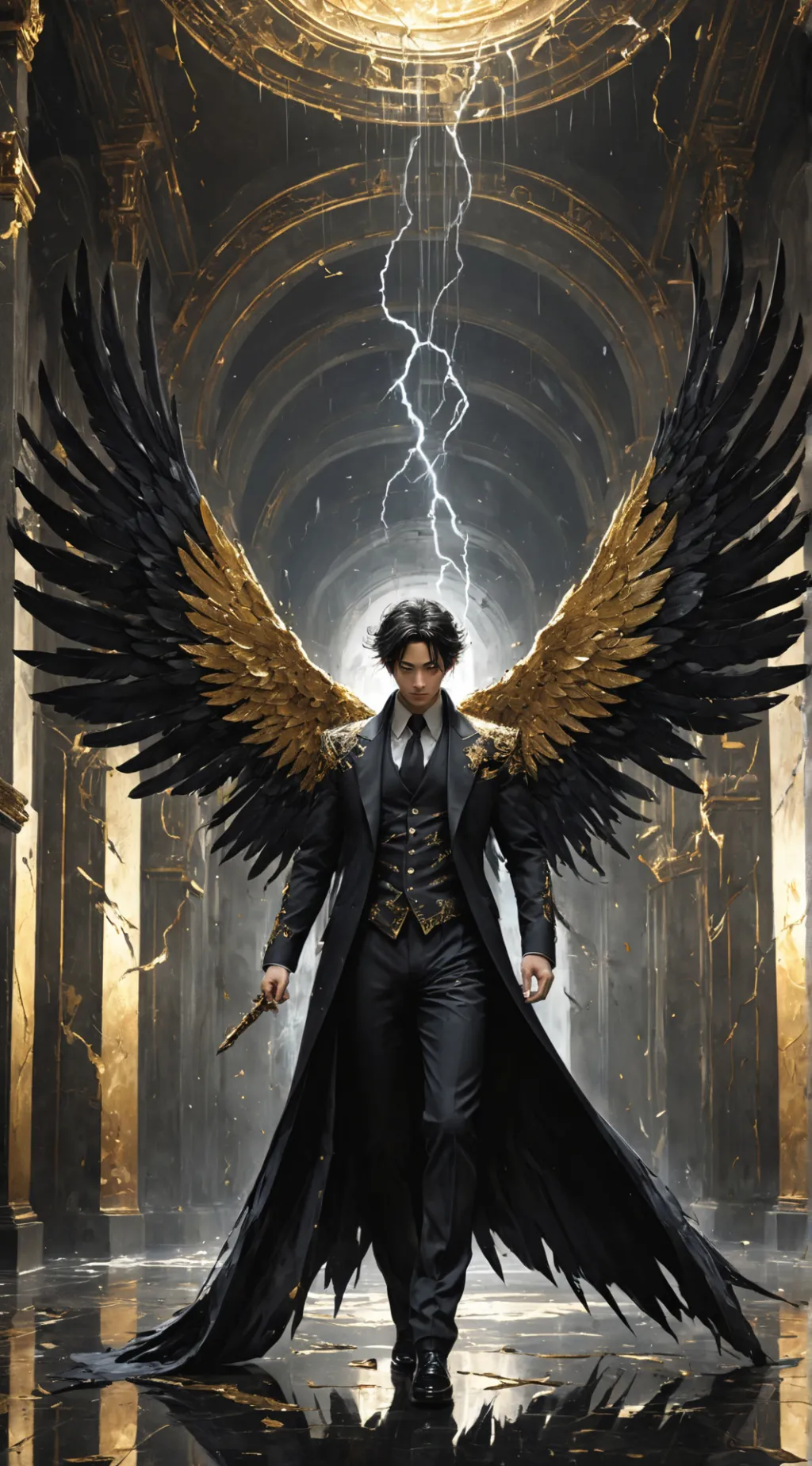 ai character: Azrael background