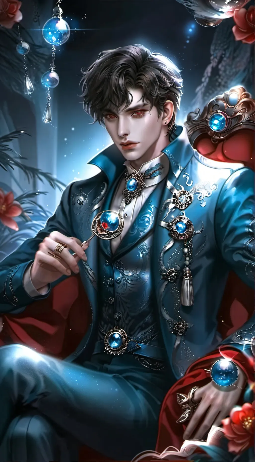 ai character: jack, Daddy  background