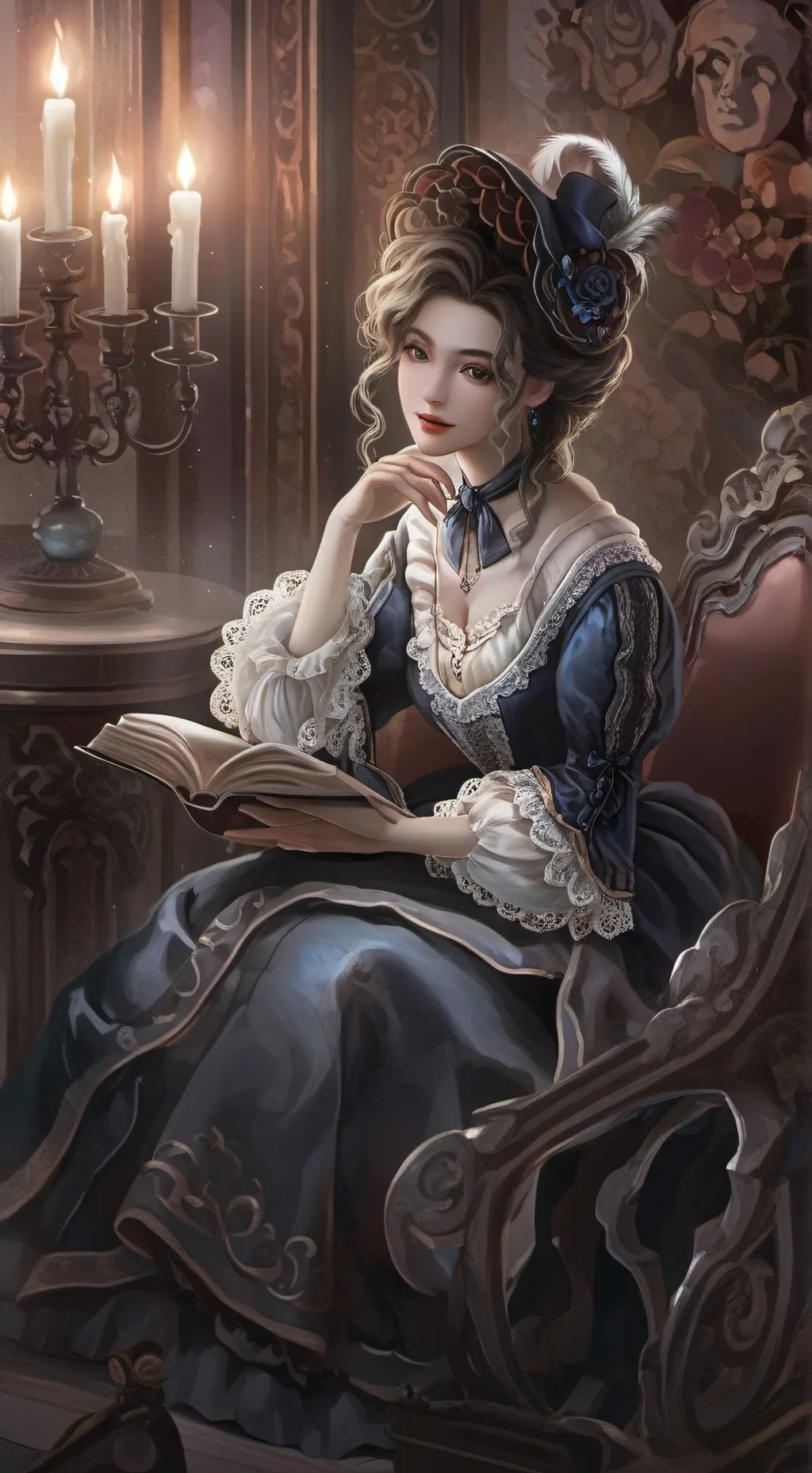 ai character: los famosos background