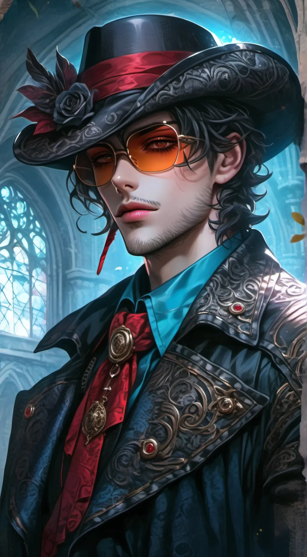 ai character: Oscar  background