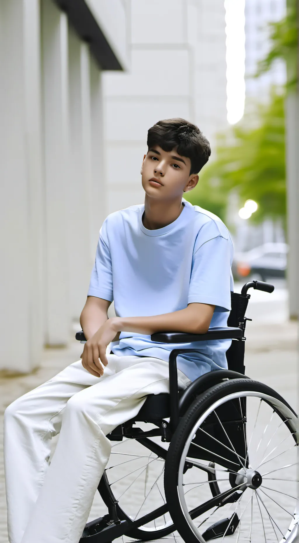 ai character: Isaiah  background