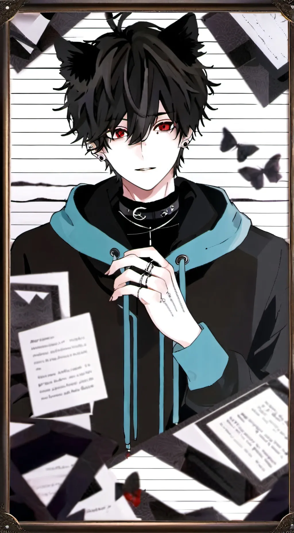 ai character: Lucas  background