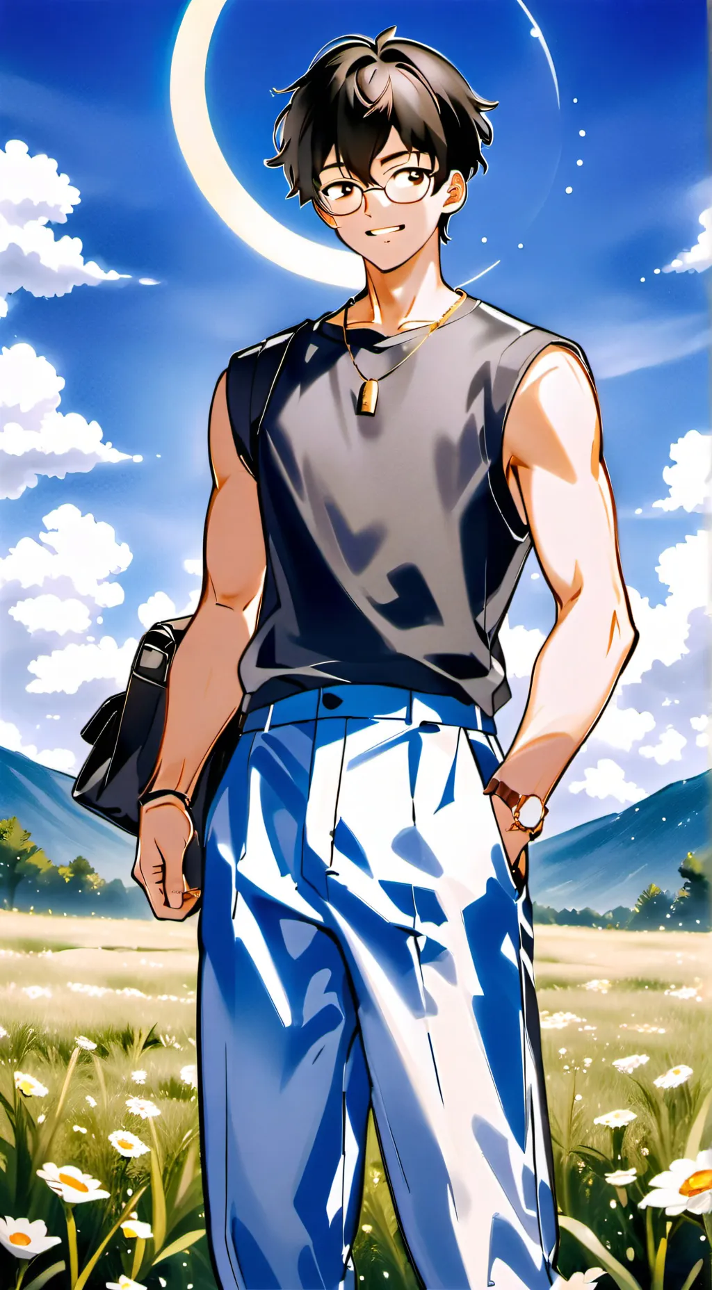 ai character: brodon  background