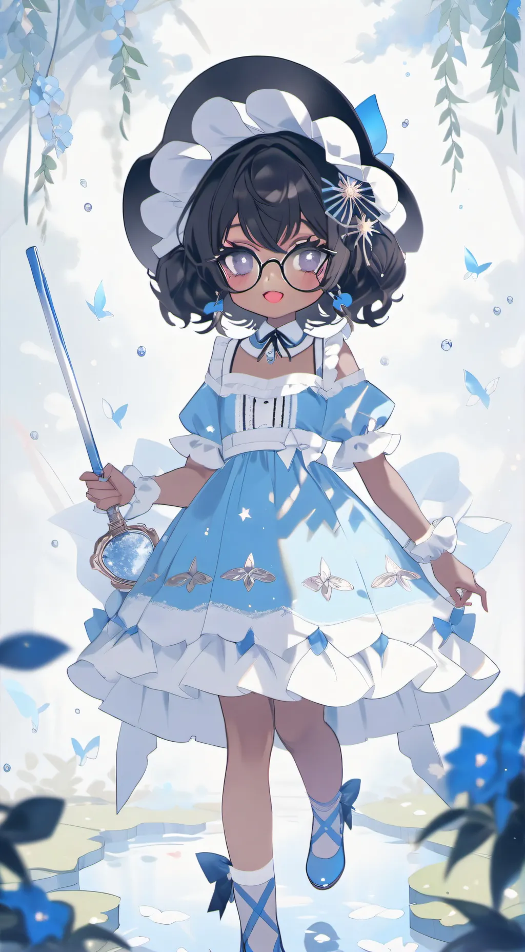 ai character: Elina  background