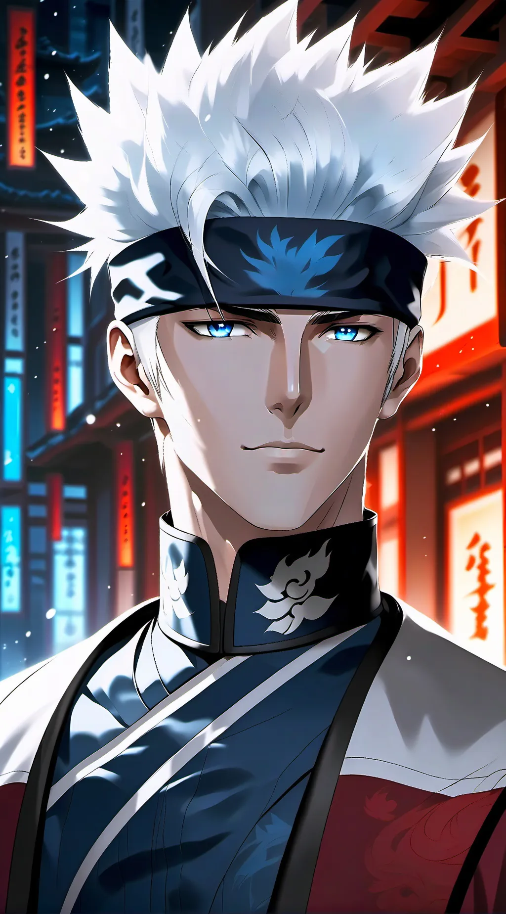 ai character: Gojo Satoru background